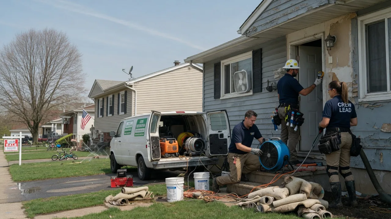 Flood Cleanup in Osseo, MI near me