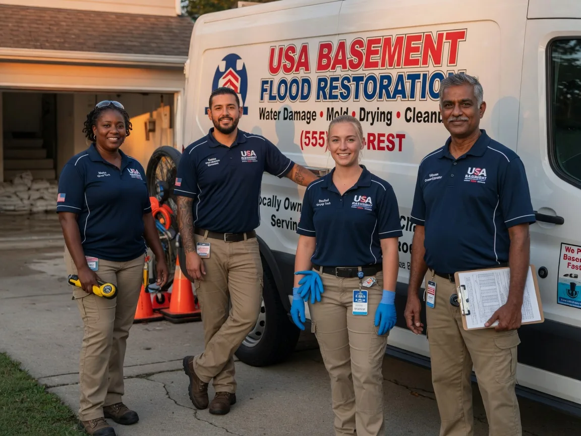 Basement Flood Cleanup company in Osseo, MI