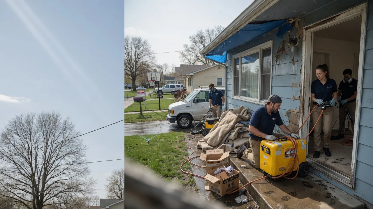 Basement Flood Cleanup in Osseo, MI near me